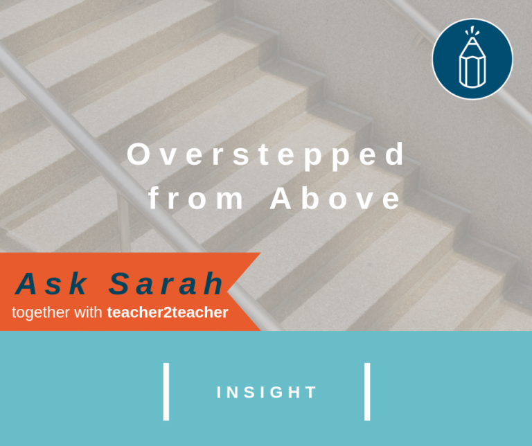 Overstepped from Above