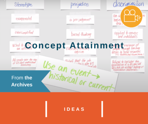 From the Archives: Concept Attainment